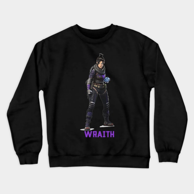 wraith Crewneck Sweatshirt by mgalodesign